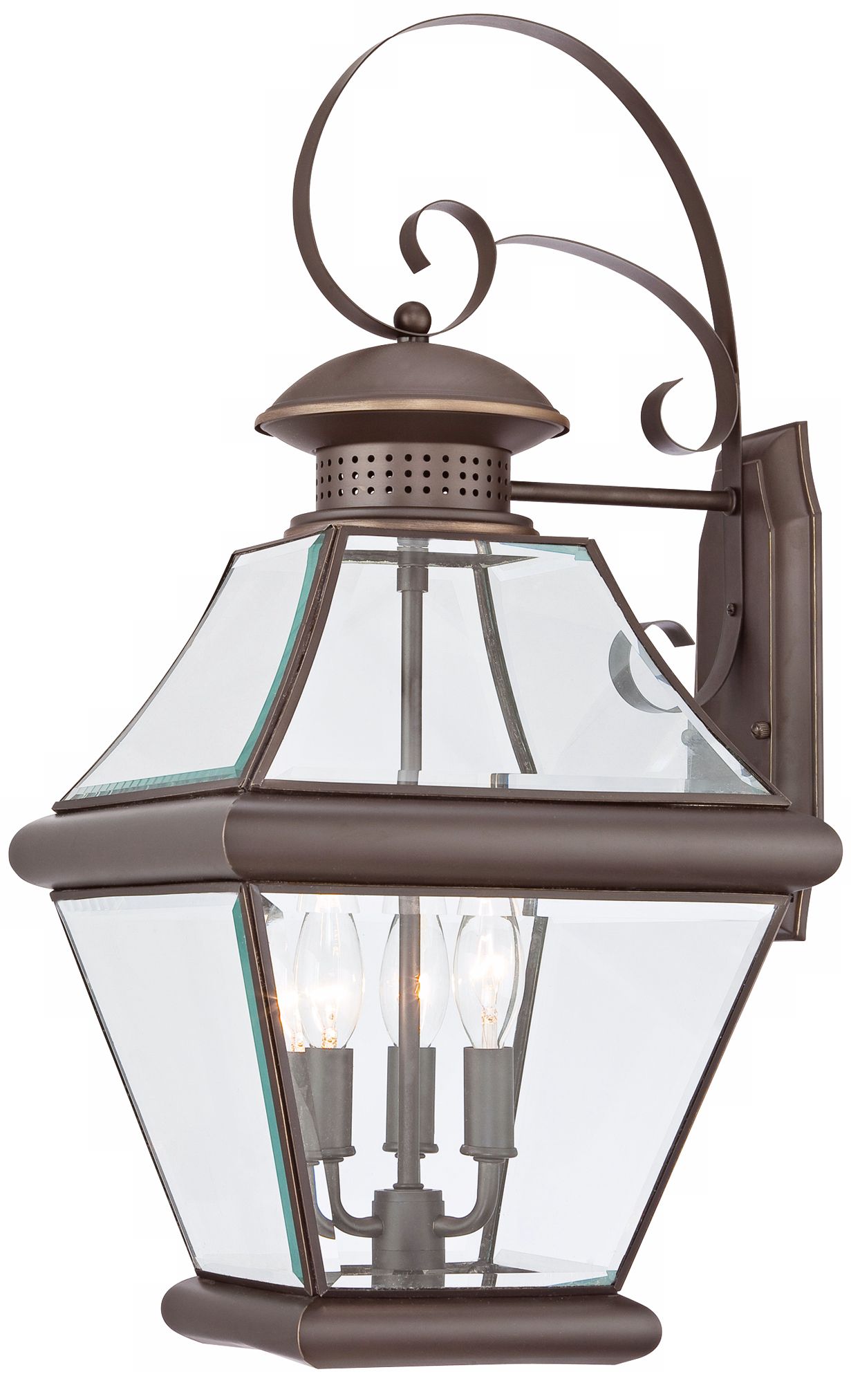 Quoizel Rutledge Bronze 24" High Outdoor Wall Light