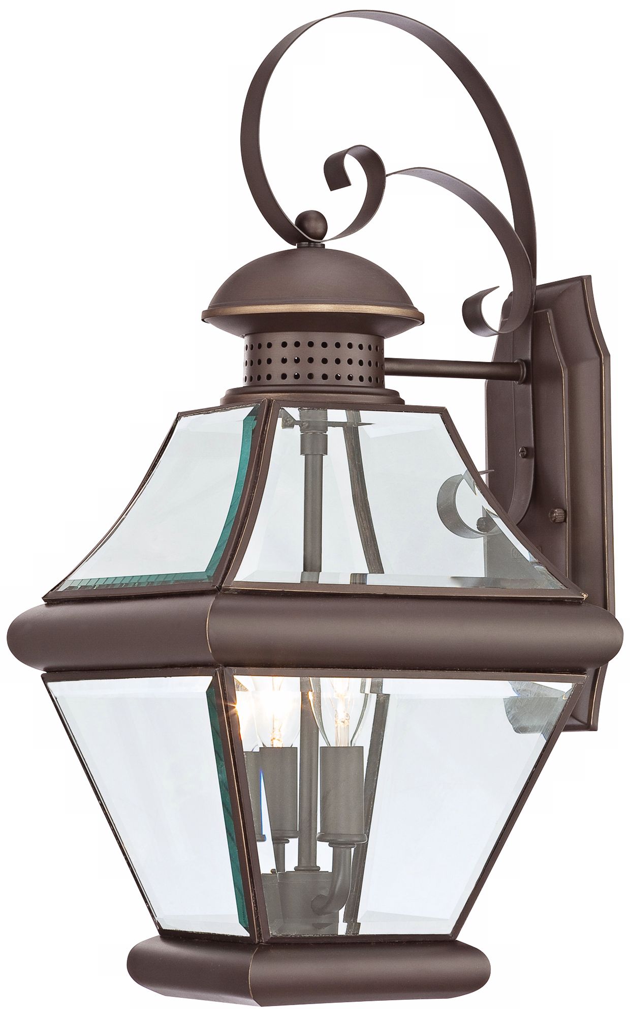 Quoizel Rutledge Bronze 19" High Outdoor Wall Light