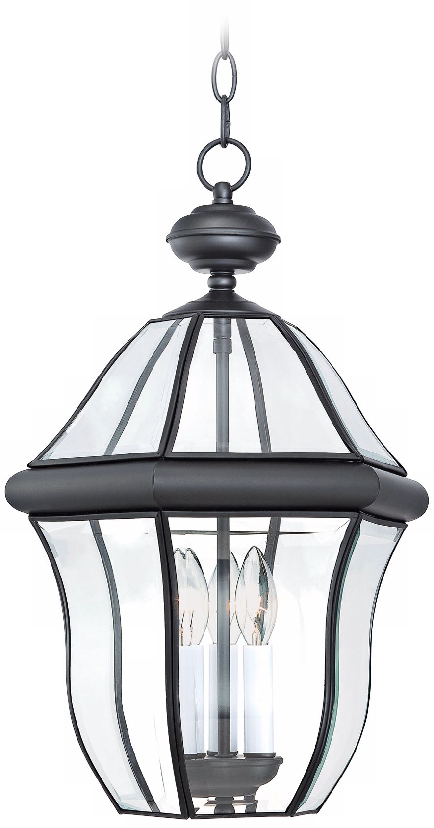 Quoizel Sussex Black 20 1/2" High Outdoor Hanging Light