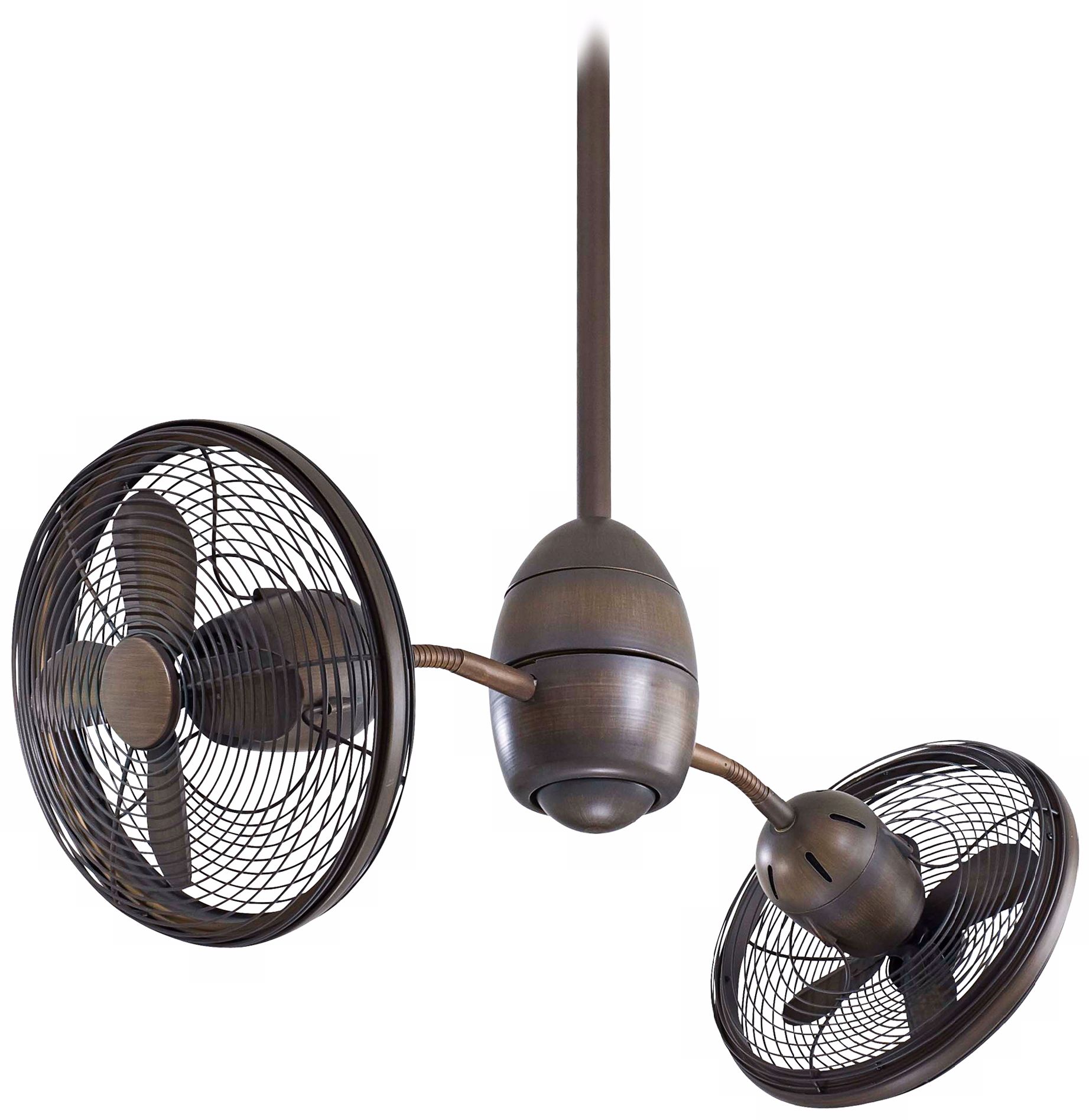 36" Minka Aire Gyrette Restoration Bronze Ceiling Fan