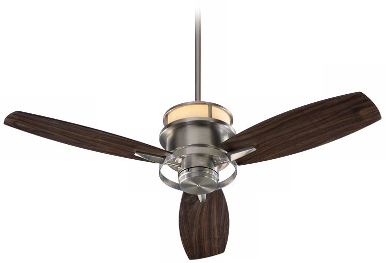 54" Quorum Bristol Satin Nickel Ceiling Fan