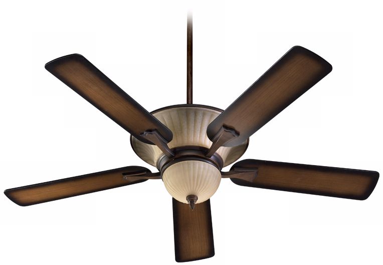 52" Quorum Clayton Pecan Ceiling Fan