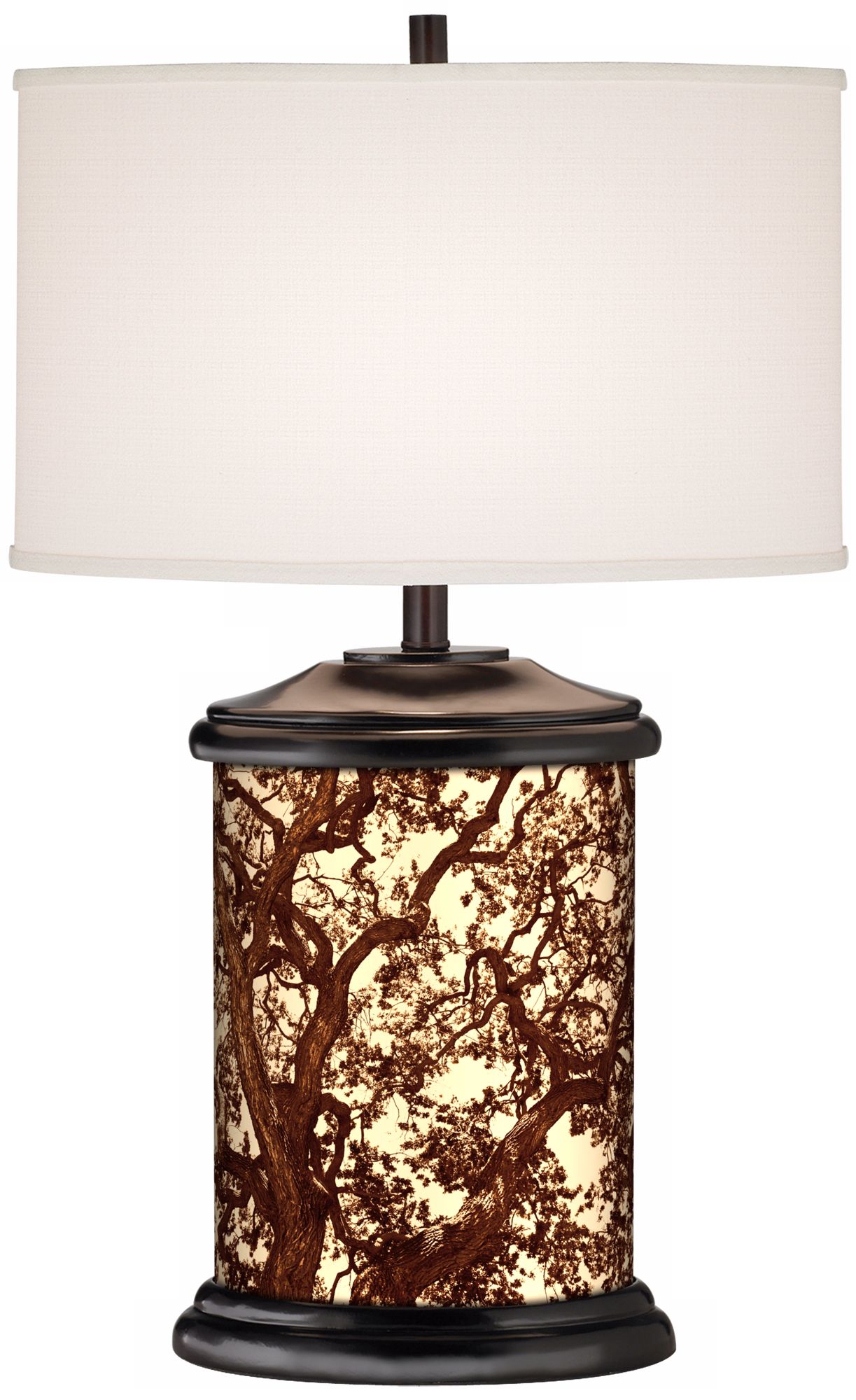 Arboretum Giclee Art Base Table Lamp