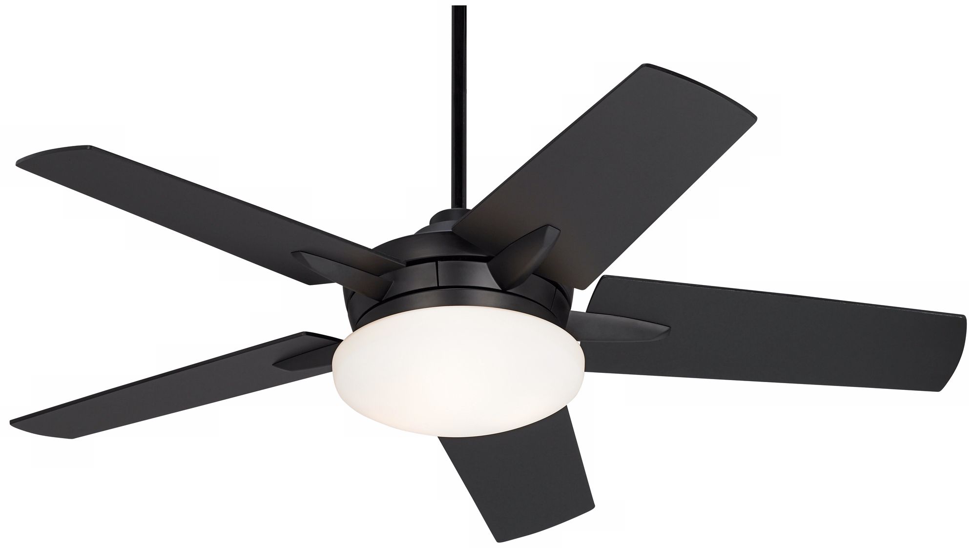 52" Casa Vieja Endeavor™ Matte Black Ceiling Fan