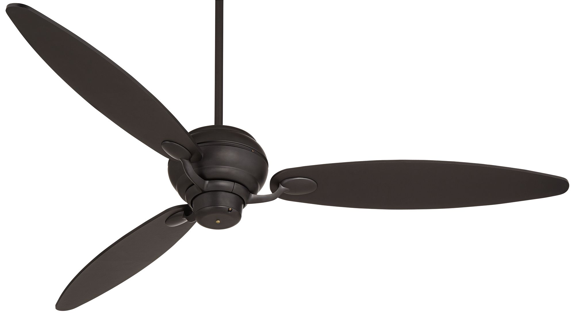 66" Spyder™ Matte Black 3-Blade Ceiling Fan