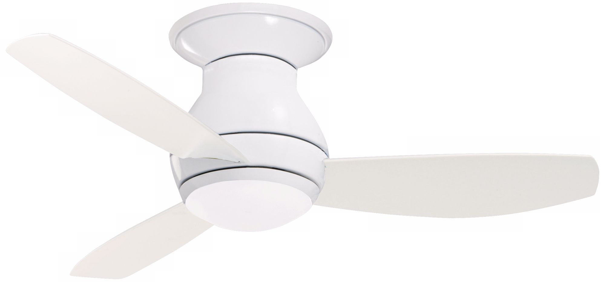 44" Emerson Curva Sky White Ceiling Fan