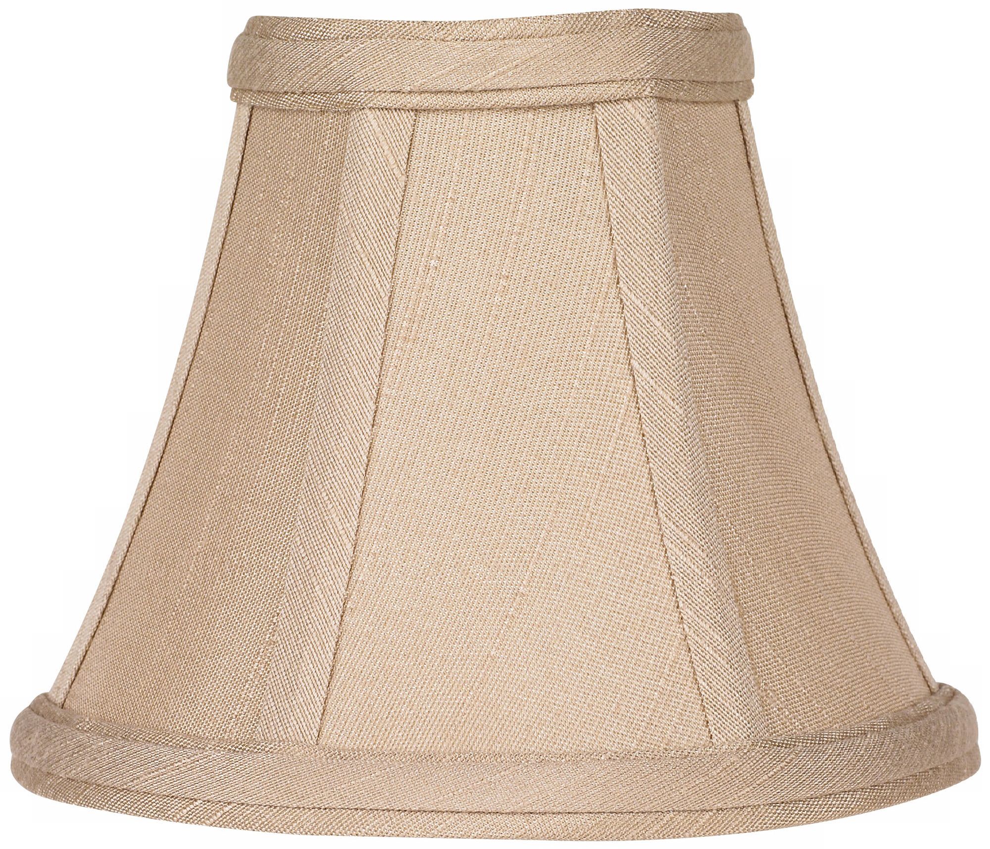 Imperial Taupe Fabric Lamp Shade 3x6x5 (Clip-On)
