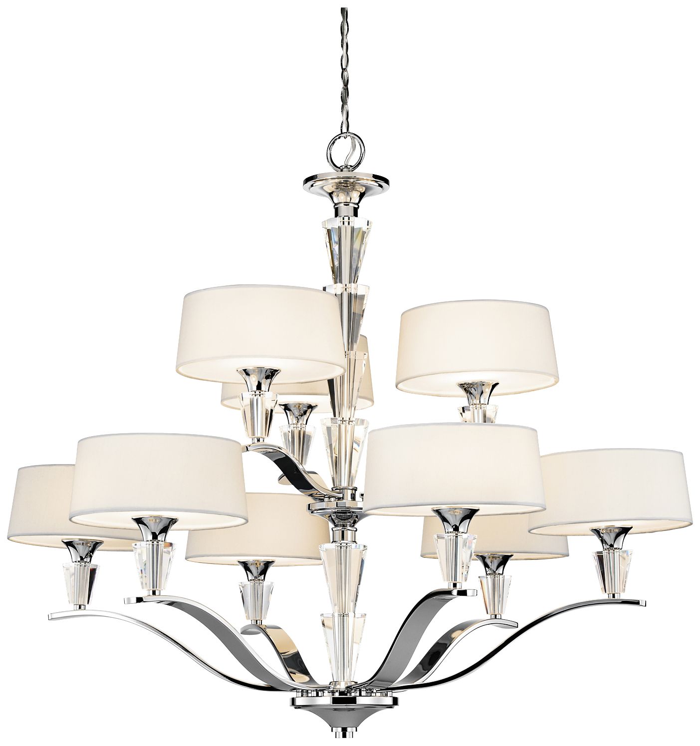 Crystal Persuasion 9-Light Chandelier