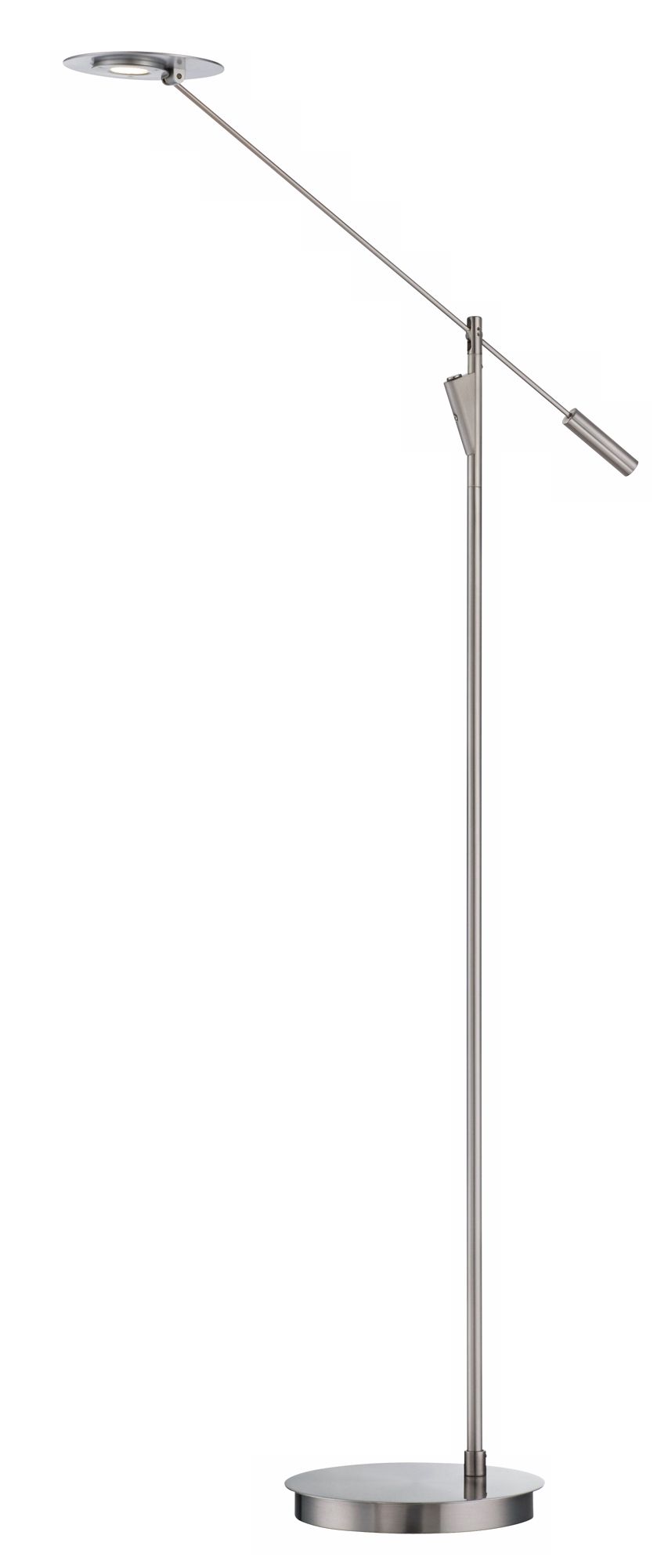 Possini Euro Design Flat Head LED Floor Lamp