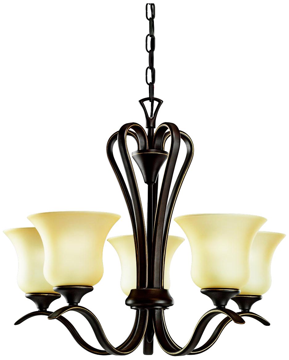 Kichler Wedgeport Olde Bronze 5-Light Chandelier