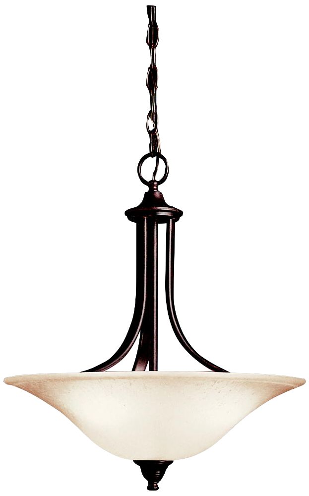 New Street Bronze Finish Uplight Pendant Chandelier