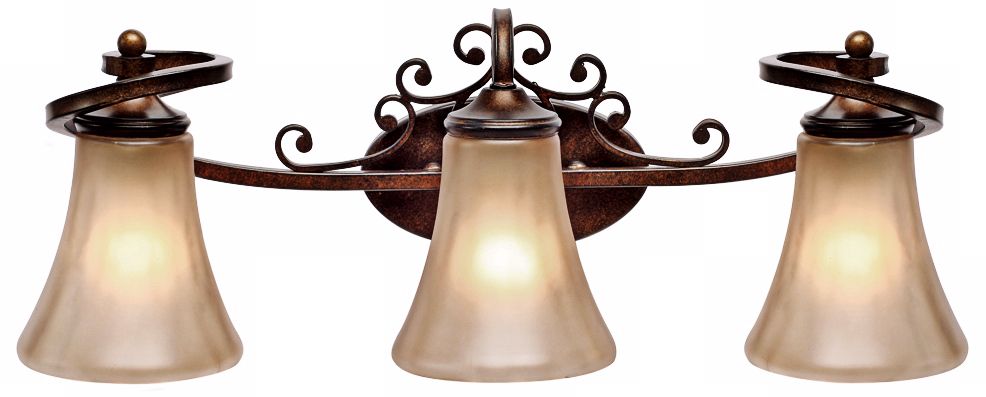 Loretto Collection 24 1/2" Wide Bathroom Wall Light