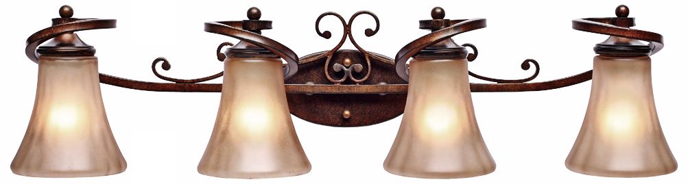 Loretto Collection 34" Wide Bathroom Wall Light