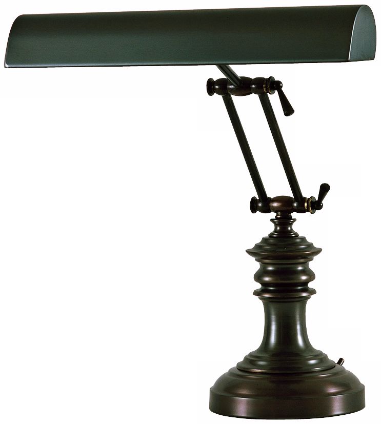House of Troy 16” High Bronze Twin Arm Piano Desk