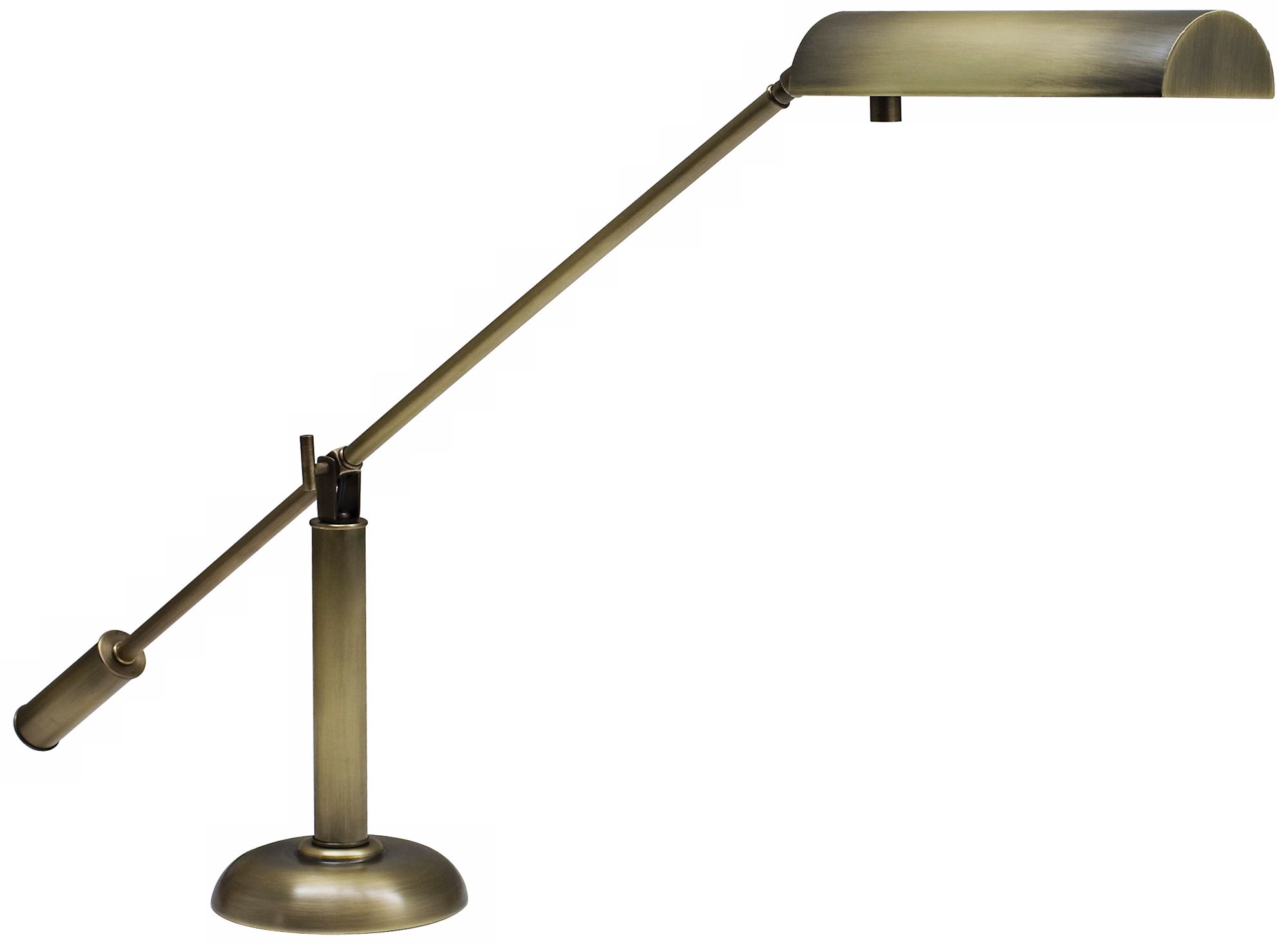 House of Troy Antique Brass Counter Balance Piano Lamp