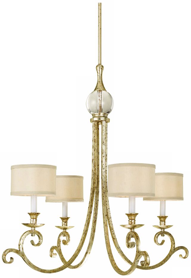 Candice Olson Lucy Gold 4-Light Chandelier