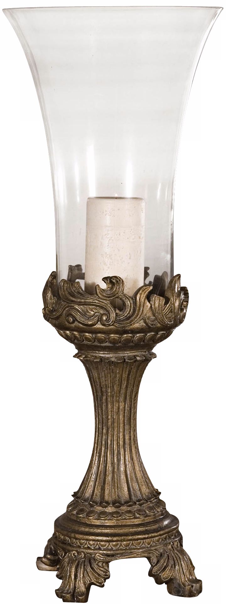 Uttermost Rococo Hurricane Candle Holder