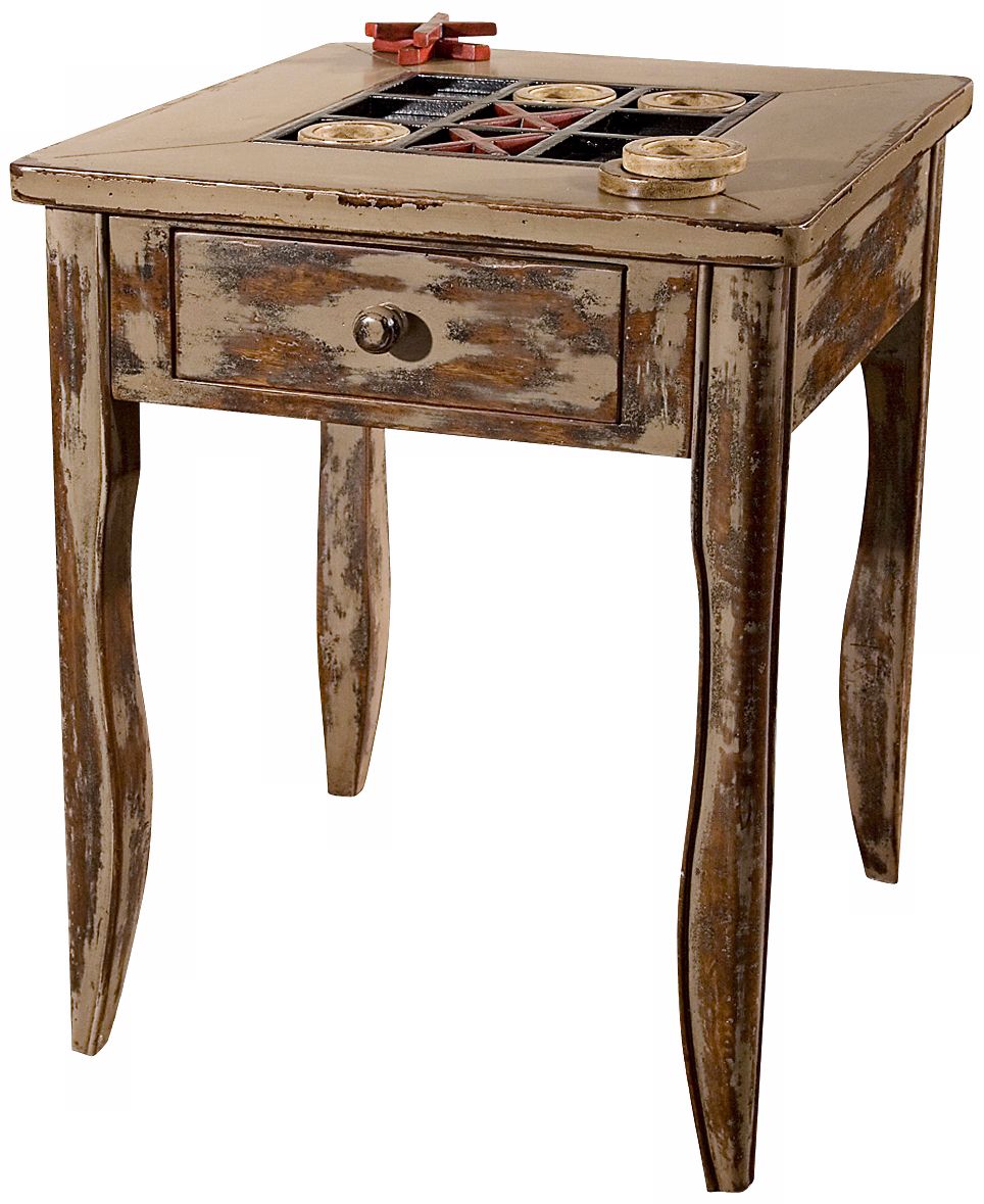 Uttermost Tic-Tac-Toe End Table