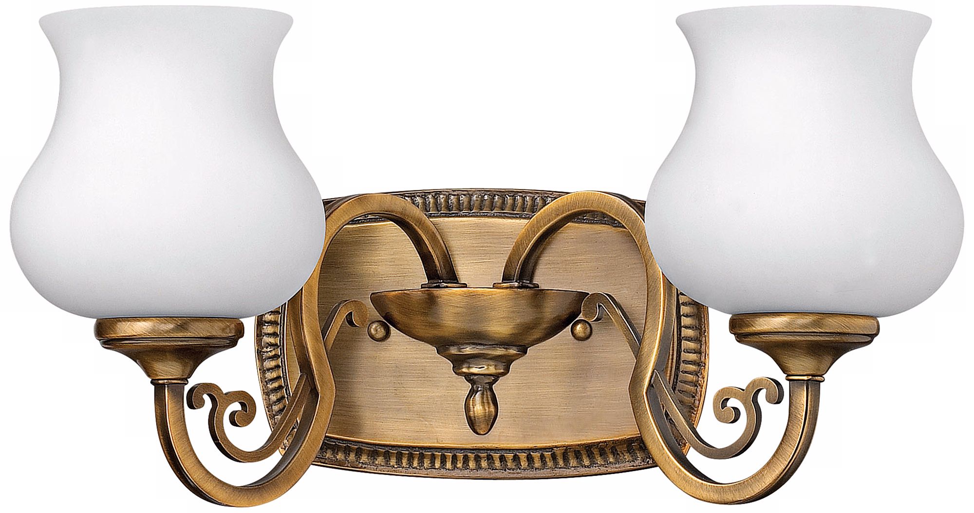 Hinkley Olivia Collection Bronze 15 1/2" Wide Bathroom Light