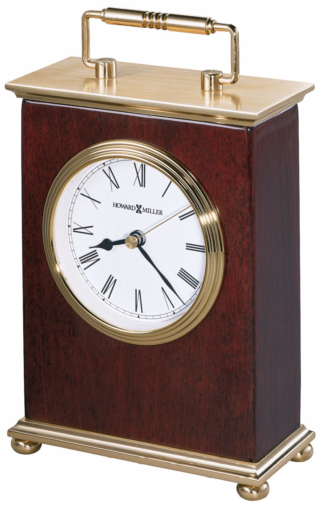 Howard Miller Rosewood Bracket  8 1/4" High Tabletop Clock