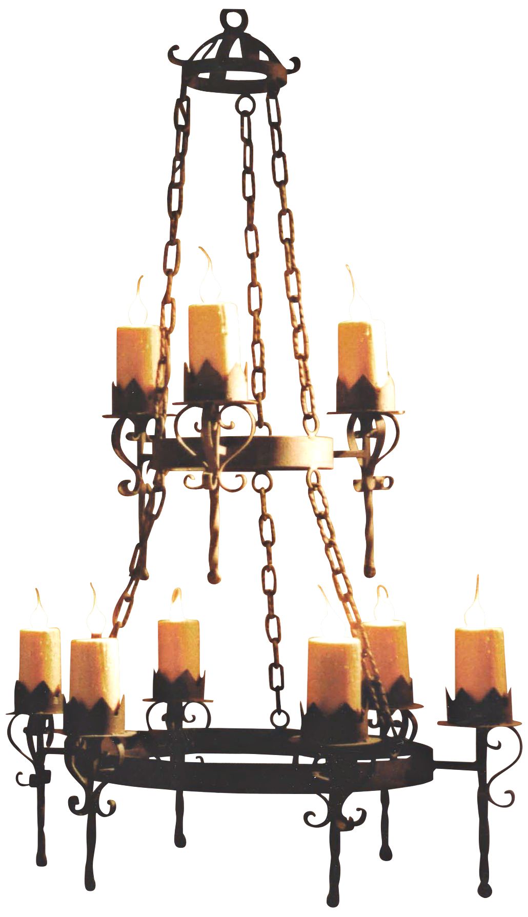Laura Lee Gothic 9-Light Chandelier