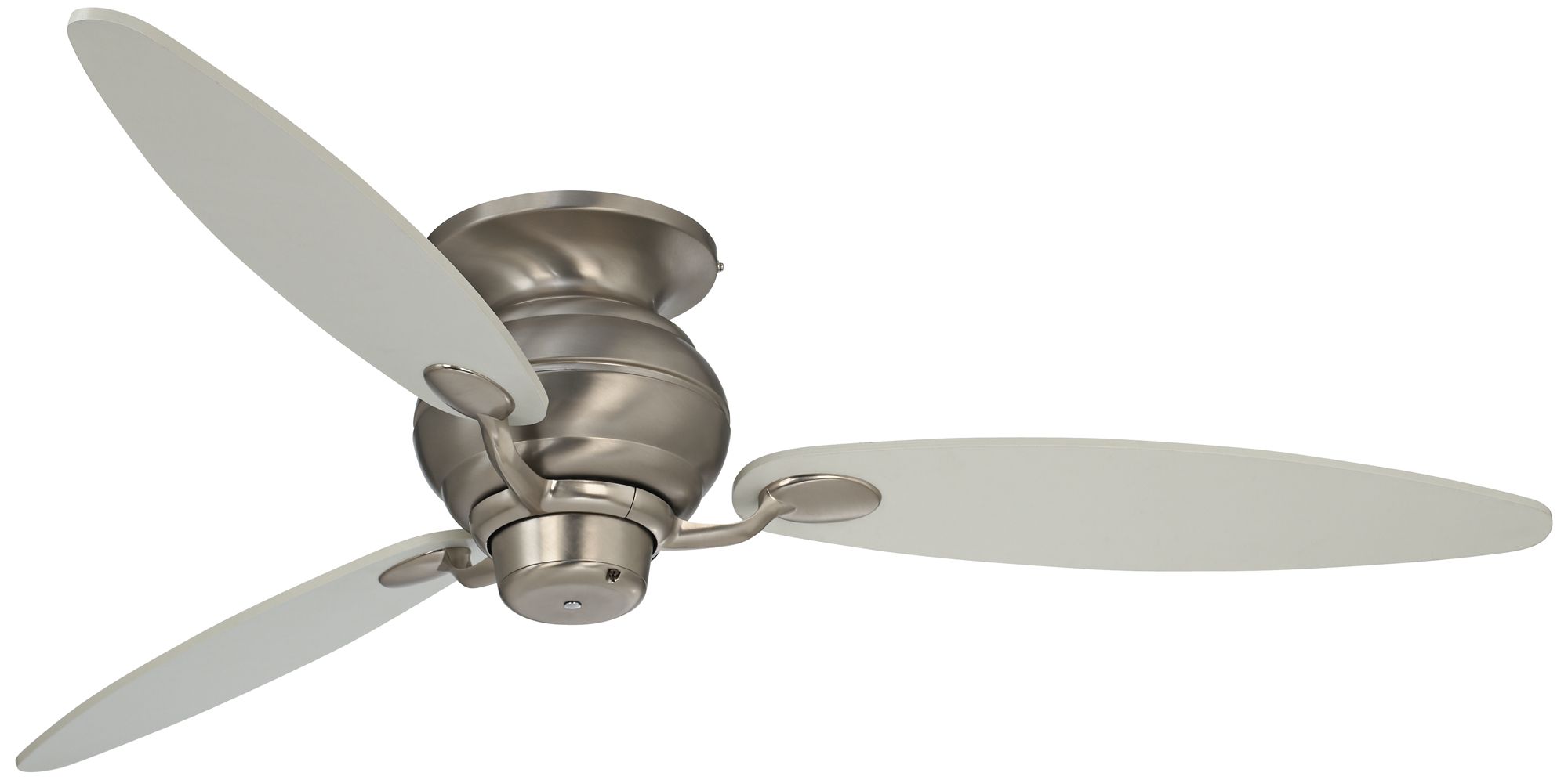 60" Spyder™ White Blades Hugger Ceiling Fan