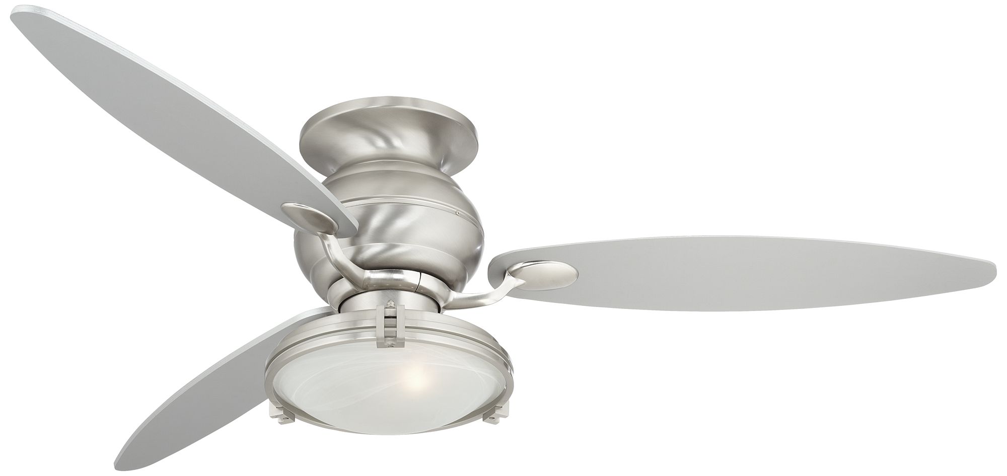 60" Spyder ™ Hugger Marbleized Glass Ceiling Fan