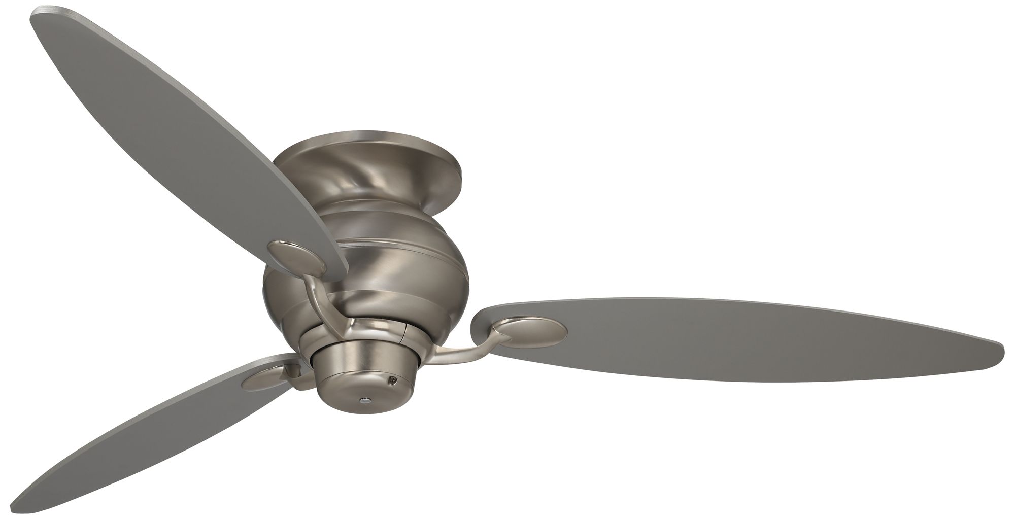 60" Spyder™ Hugger Silver Blades Ceiling Fan