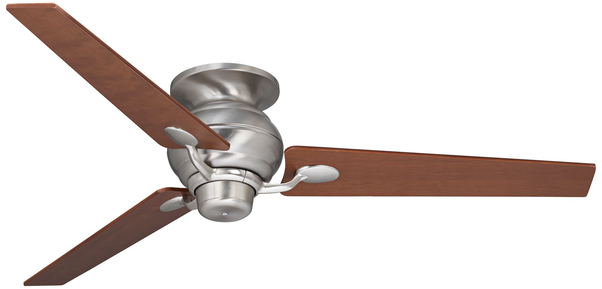 60" Spyder™ Steel Walnut Tapered Blades Hugger Fan
