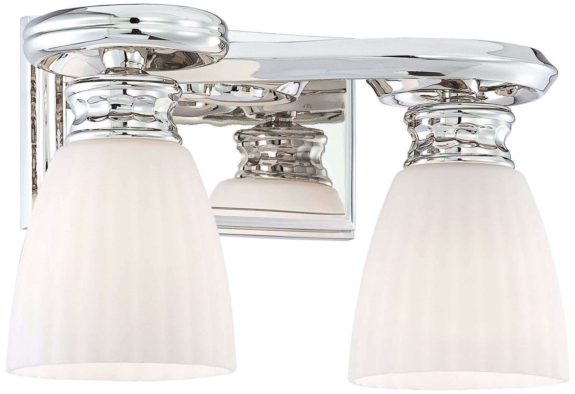 Metropolitan Bath Collection Scroll 12 3/4" Wide Bath Light