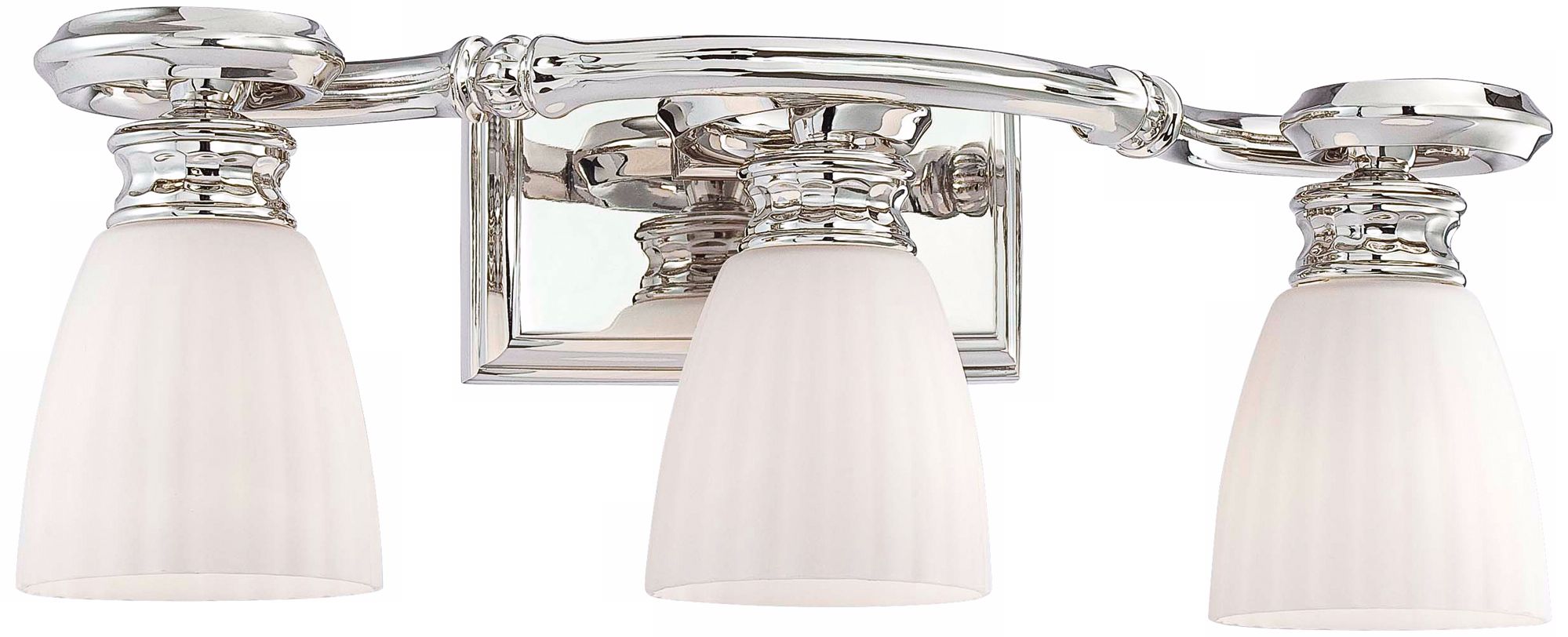 Metropolitan Bath Collection Scroll 21" Wide Bath Light