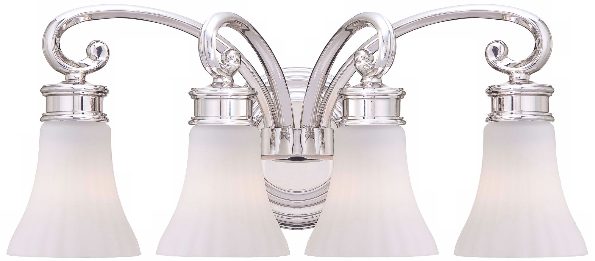 Metropolitan Bath Collection Fluted 22 1/2" Wide Bath Light