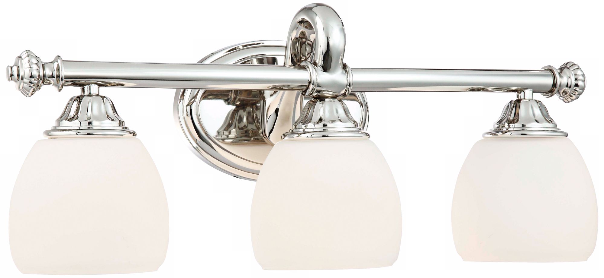 Metropolitan Bath Collection Nickel 22" Wide Bath Light