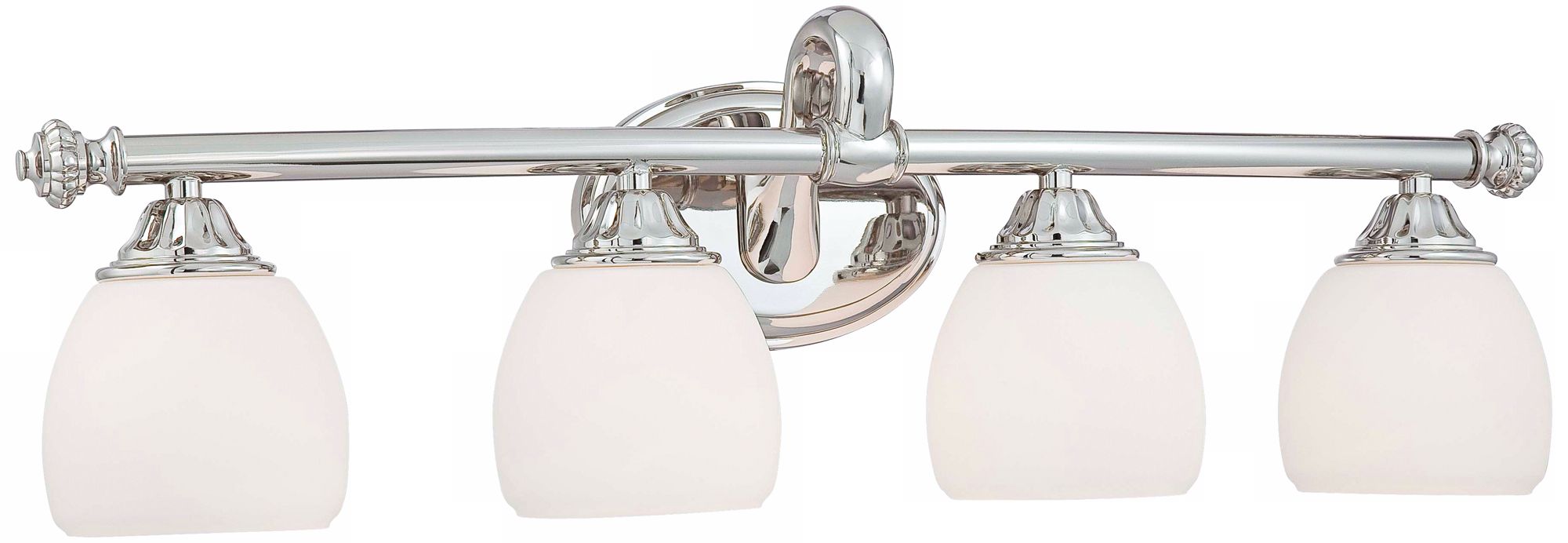Metropolitan Bath Collection Nickel 30 1/2" Wide Bath Light
