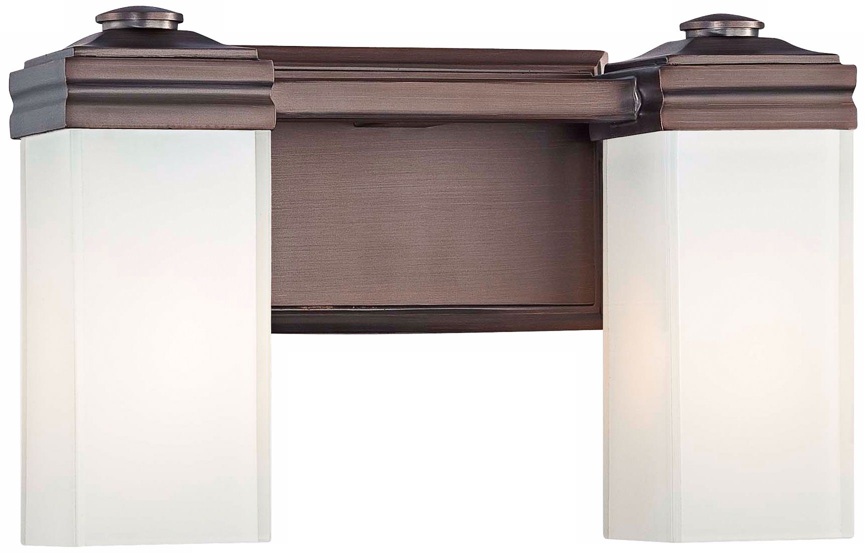 Metropolitan Bath Collection Bronze 12" Wide Bath Light