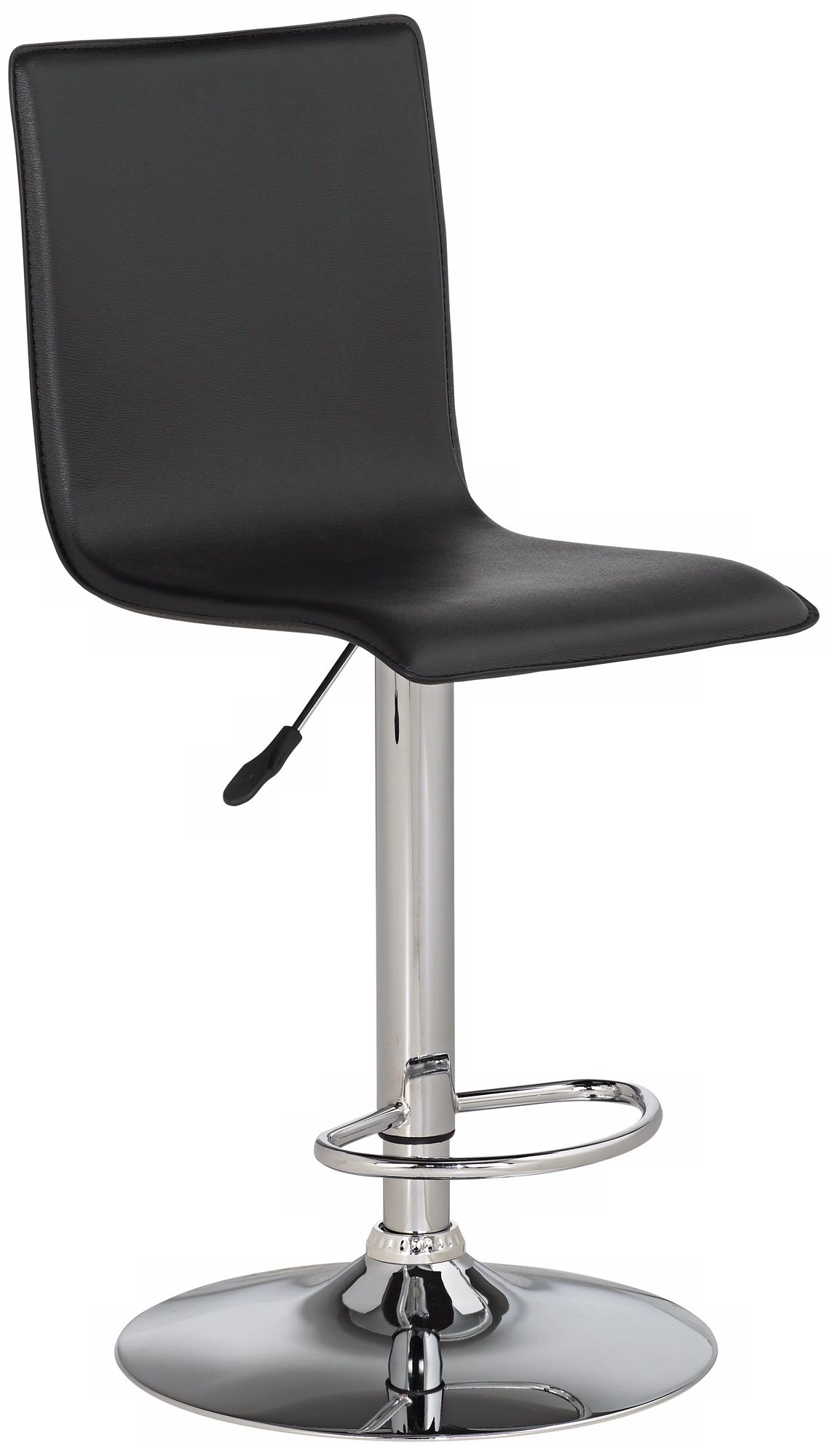 Flex Black Counter Height Adjustable Bar Stool