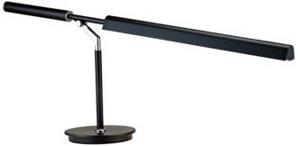 Black and Chrome Finish Balance Arm Desk Lamp R4617