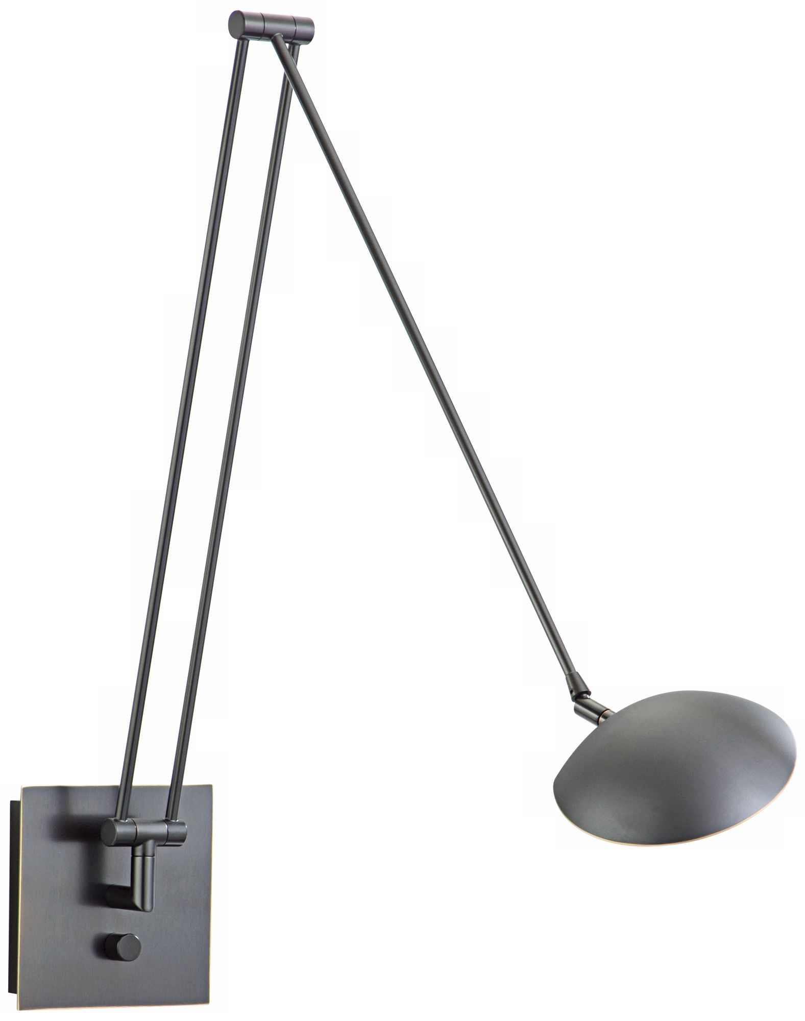 Holtkoetter Bernie Turbo Series Bronze Halogen Wall Lamp