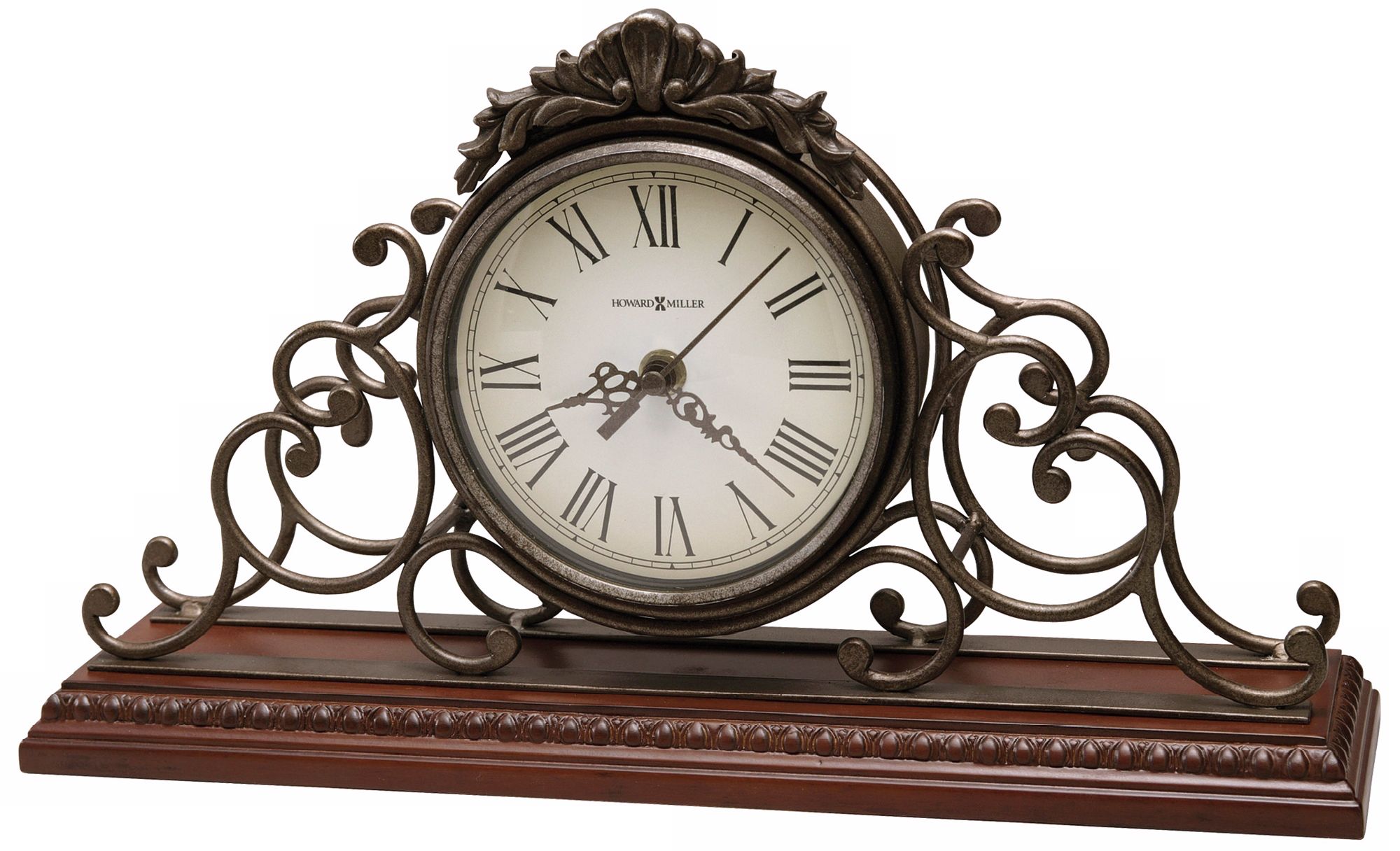 Howard Millier Adelaide 15 1/2" Wide Tabletop Clock
