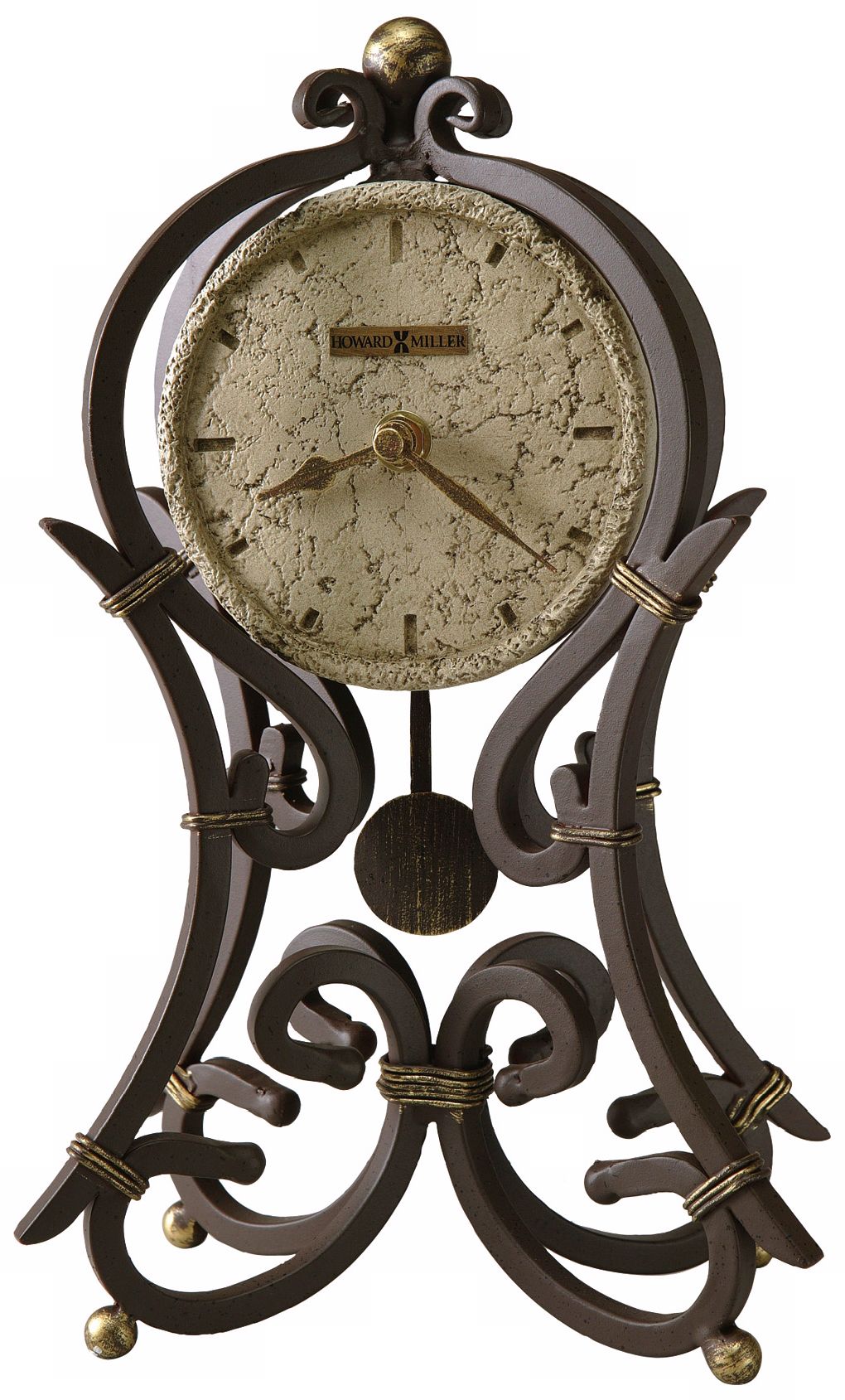 Howard Miller Vercelli 12" High Mantel Clock