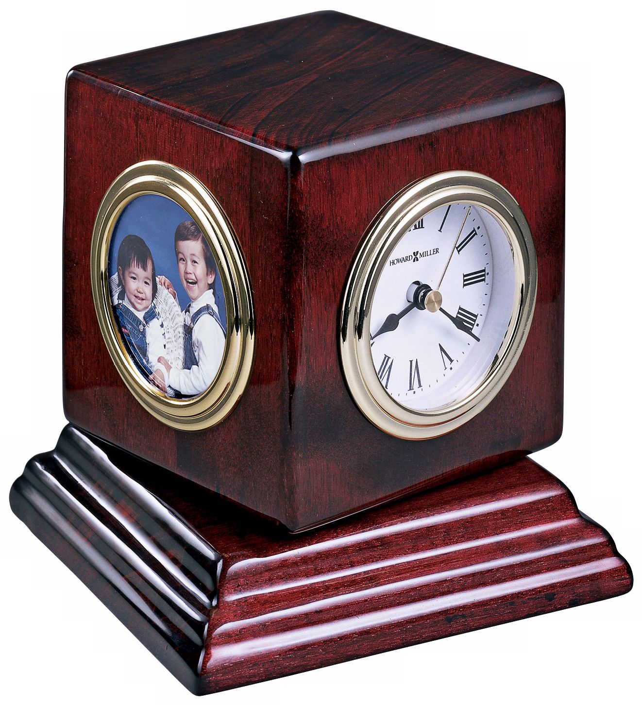 Howard Miller Reuben 4 3/4" High Desk Clock