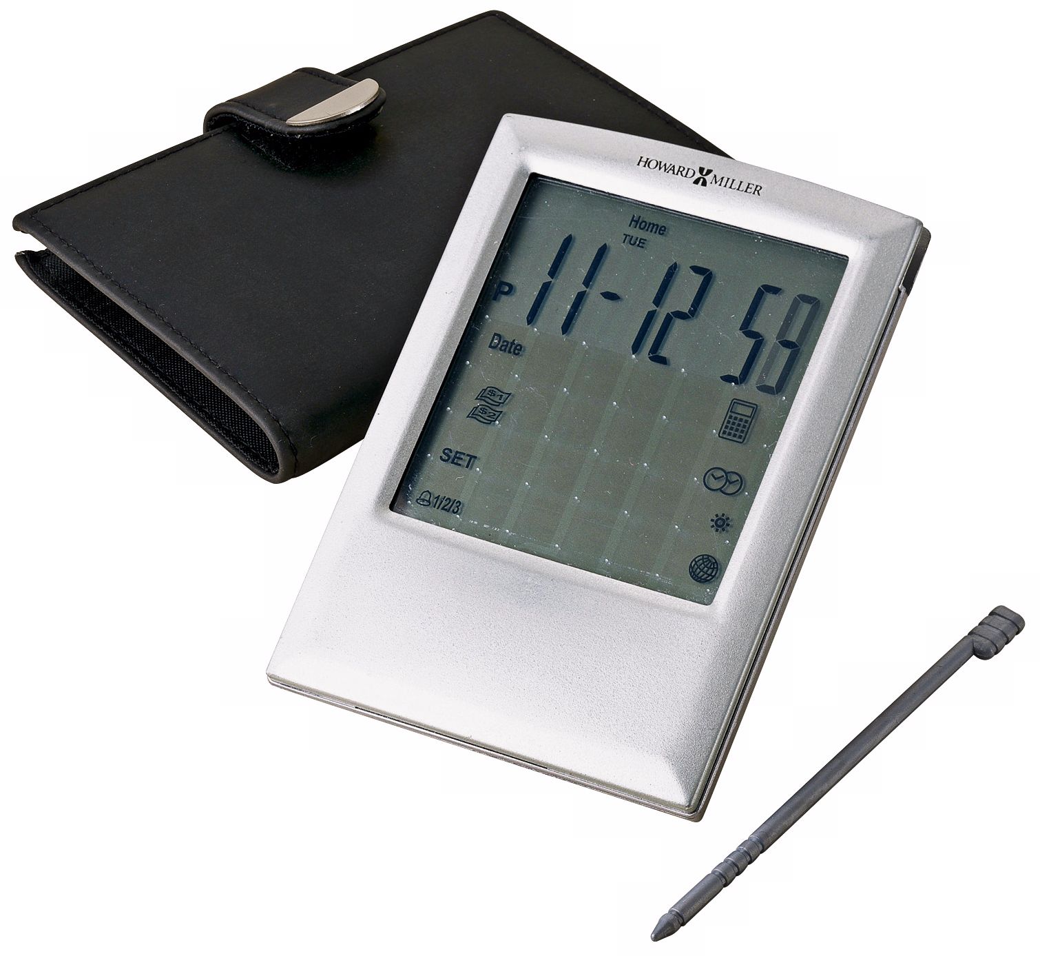 Howard Miller Touch Time 5" High Alarm Clock