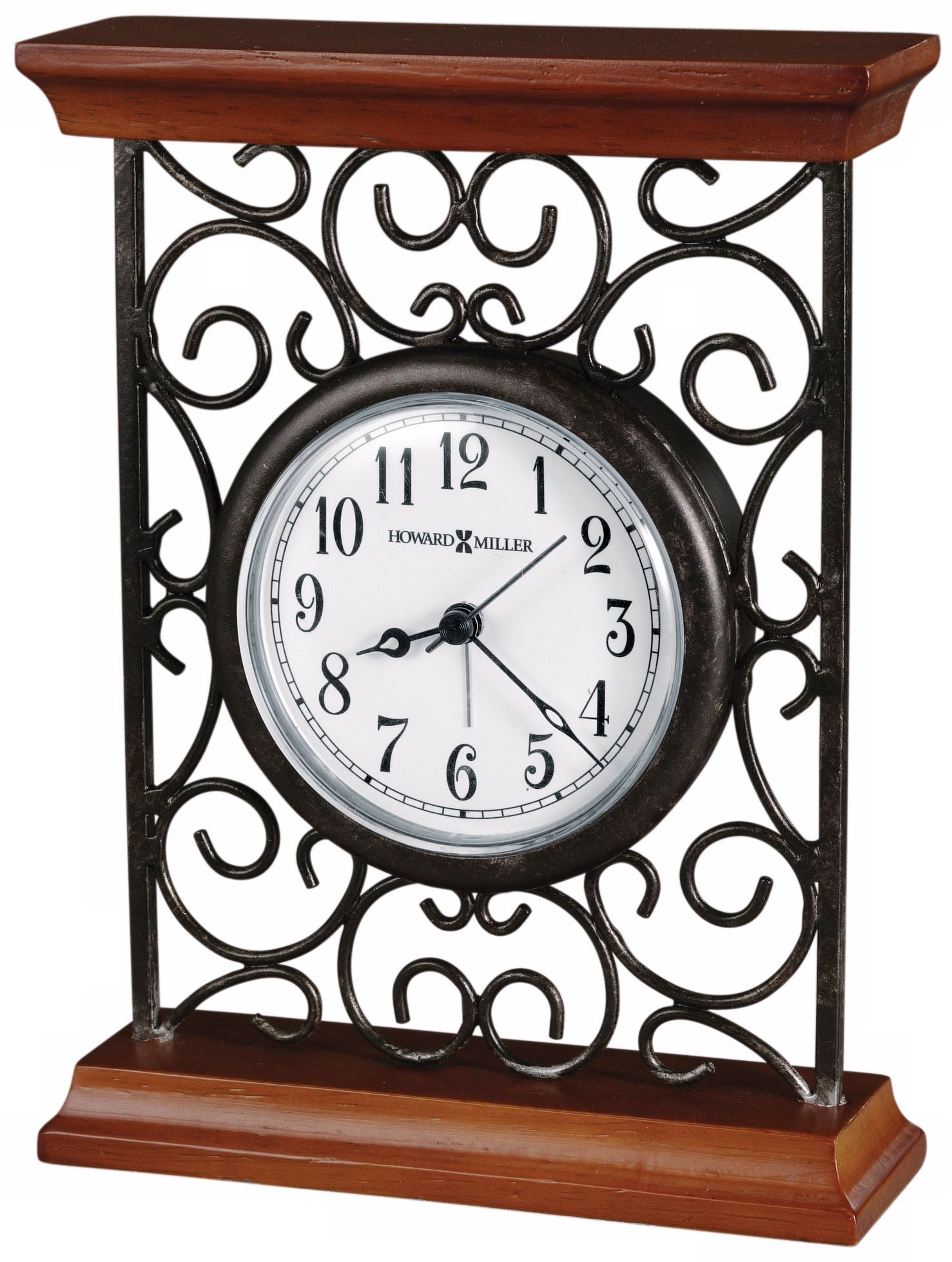 Howard Miller Mildred 7 1/2" High Alarm Clock