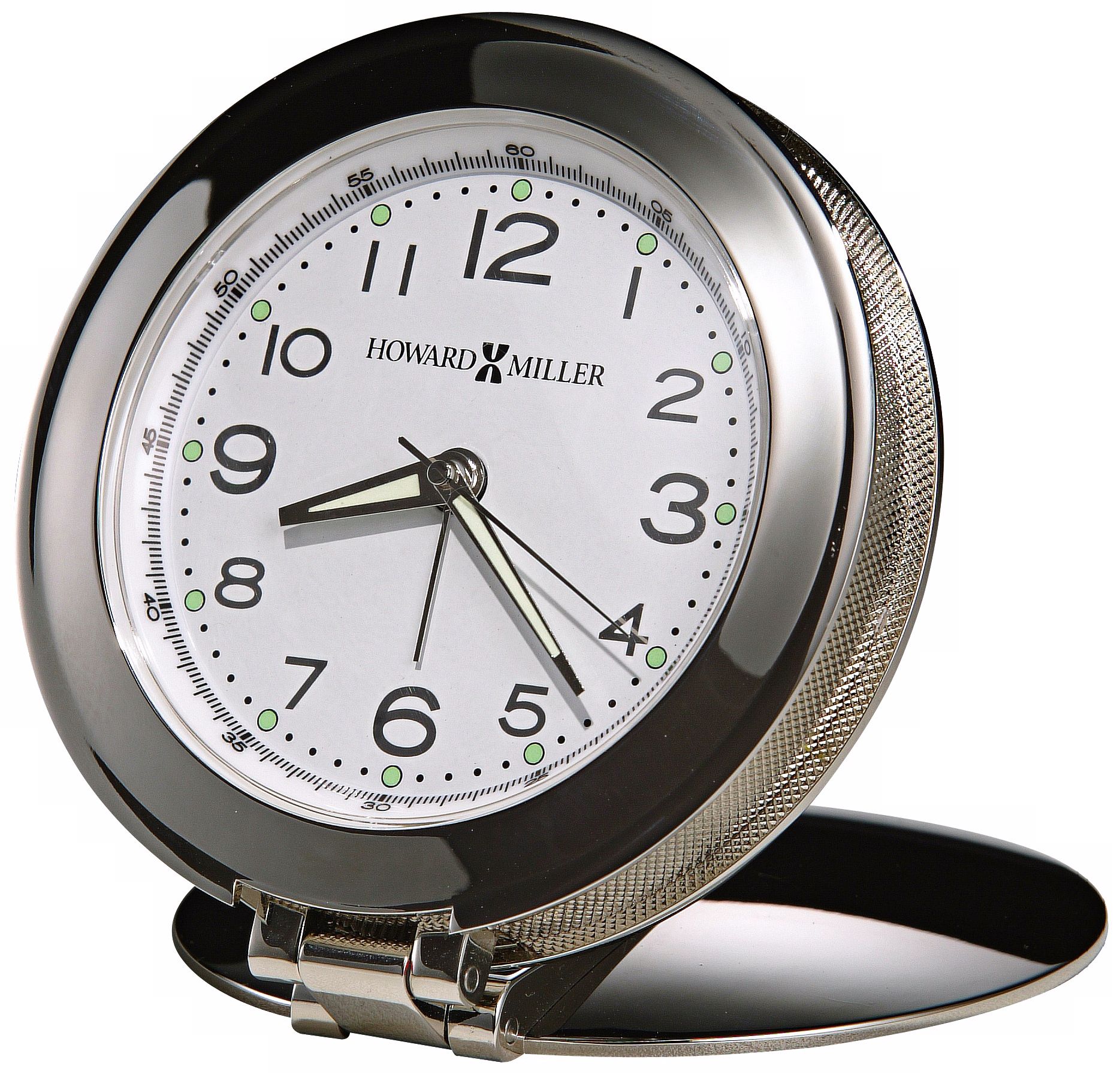 Howard Miller Crescendo 3 1/4" High Travel Alarm Clock