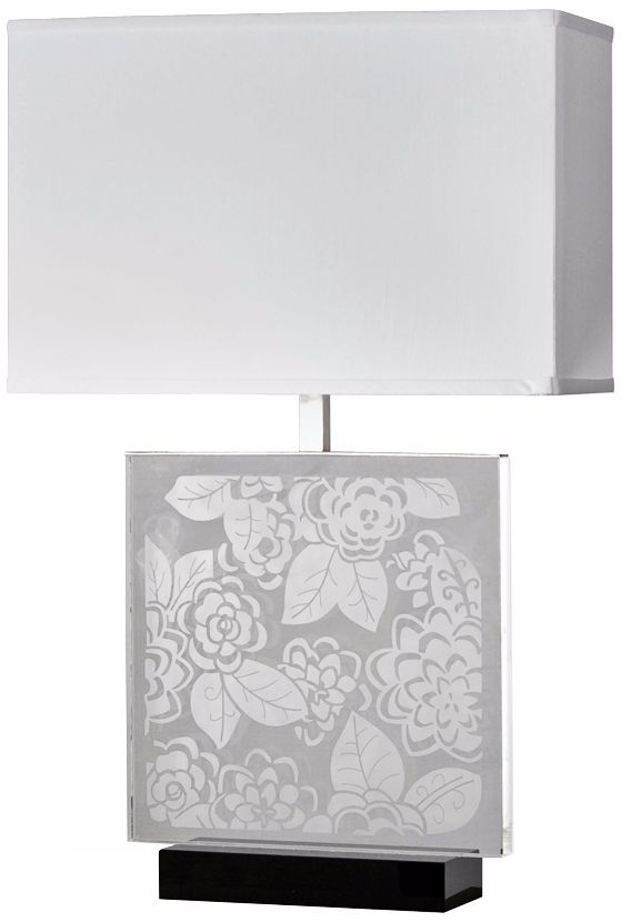 Candice Olson Floral Table Lamp