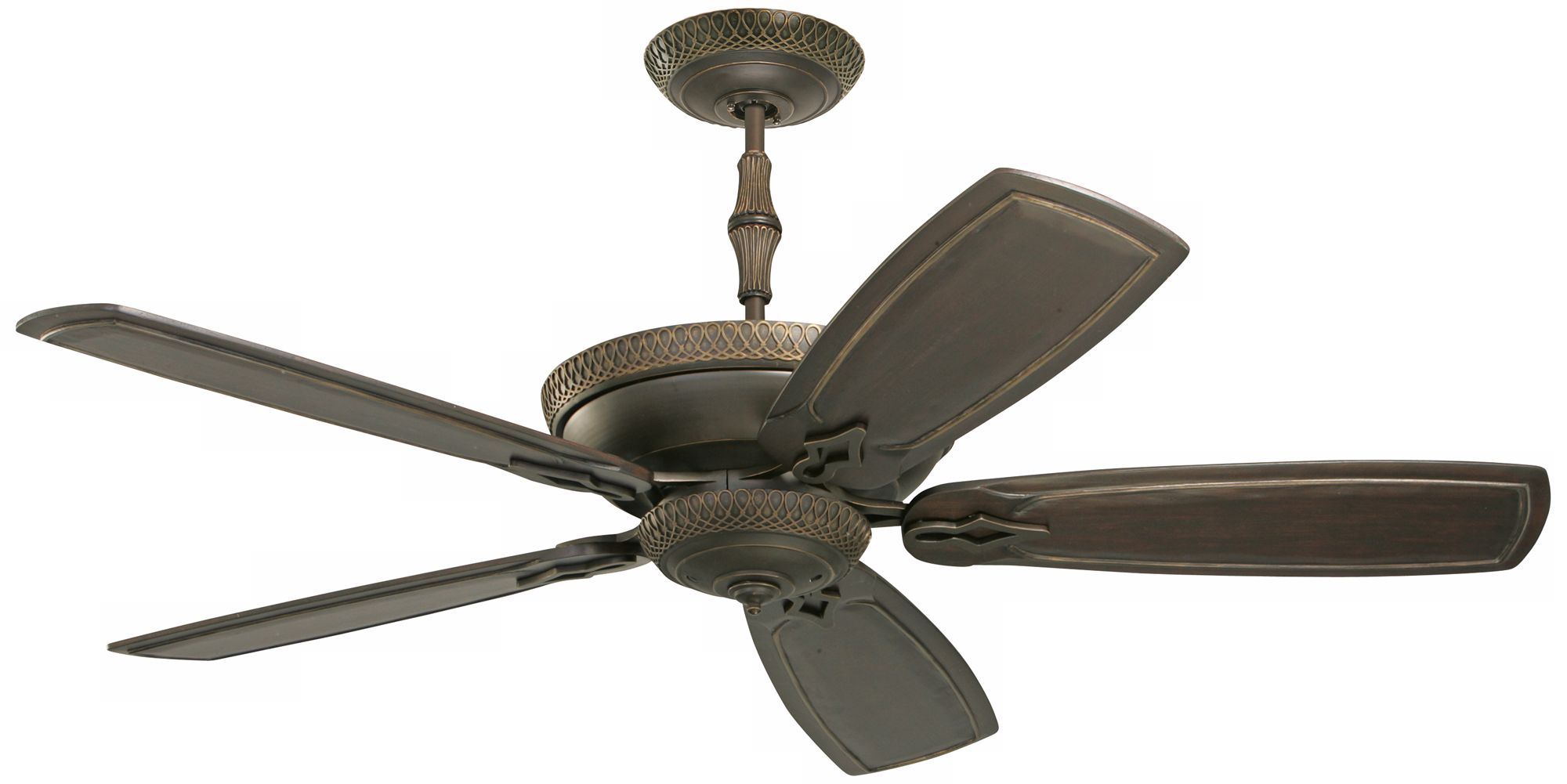60" Emerson Monaco Golden Espresso Ceiling Fan