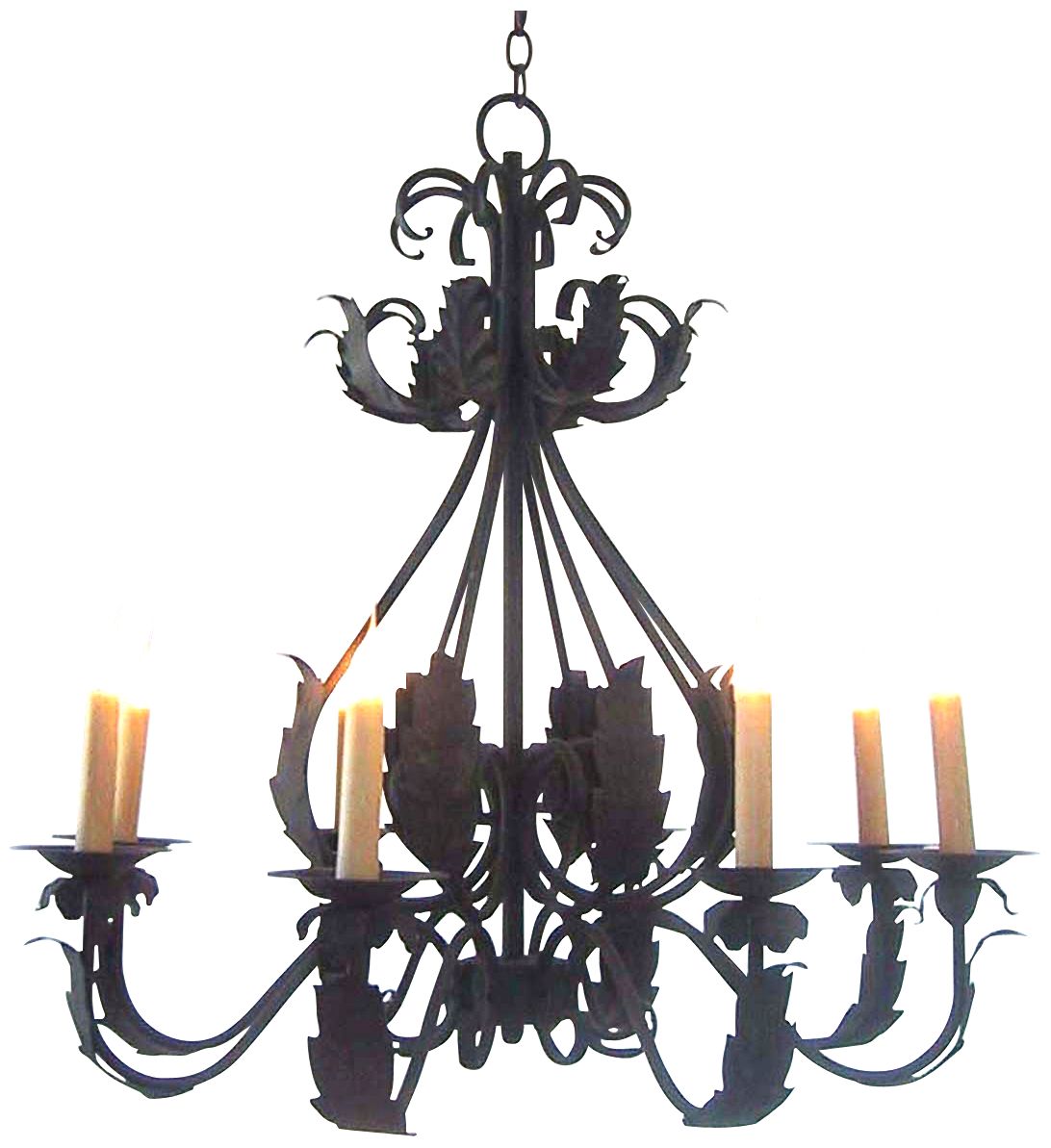 Laura Lee Michelle 8-Light Chandelier