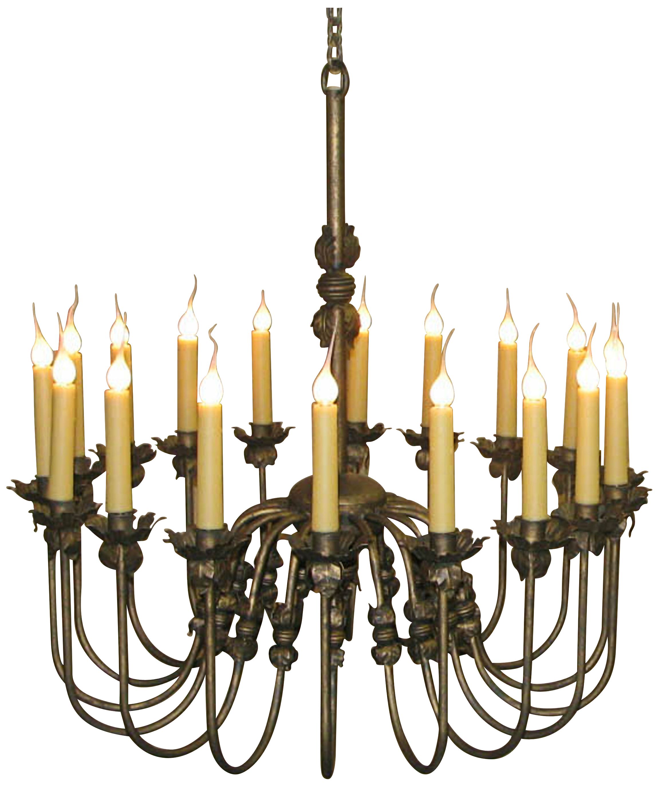 Laura Lee Venus 18-Light Large Candle Chandelier