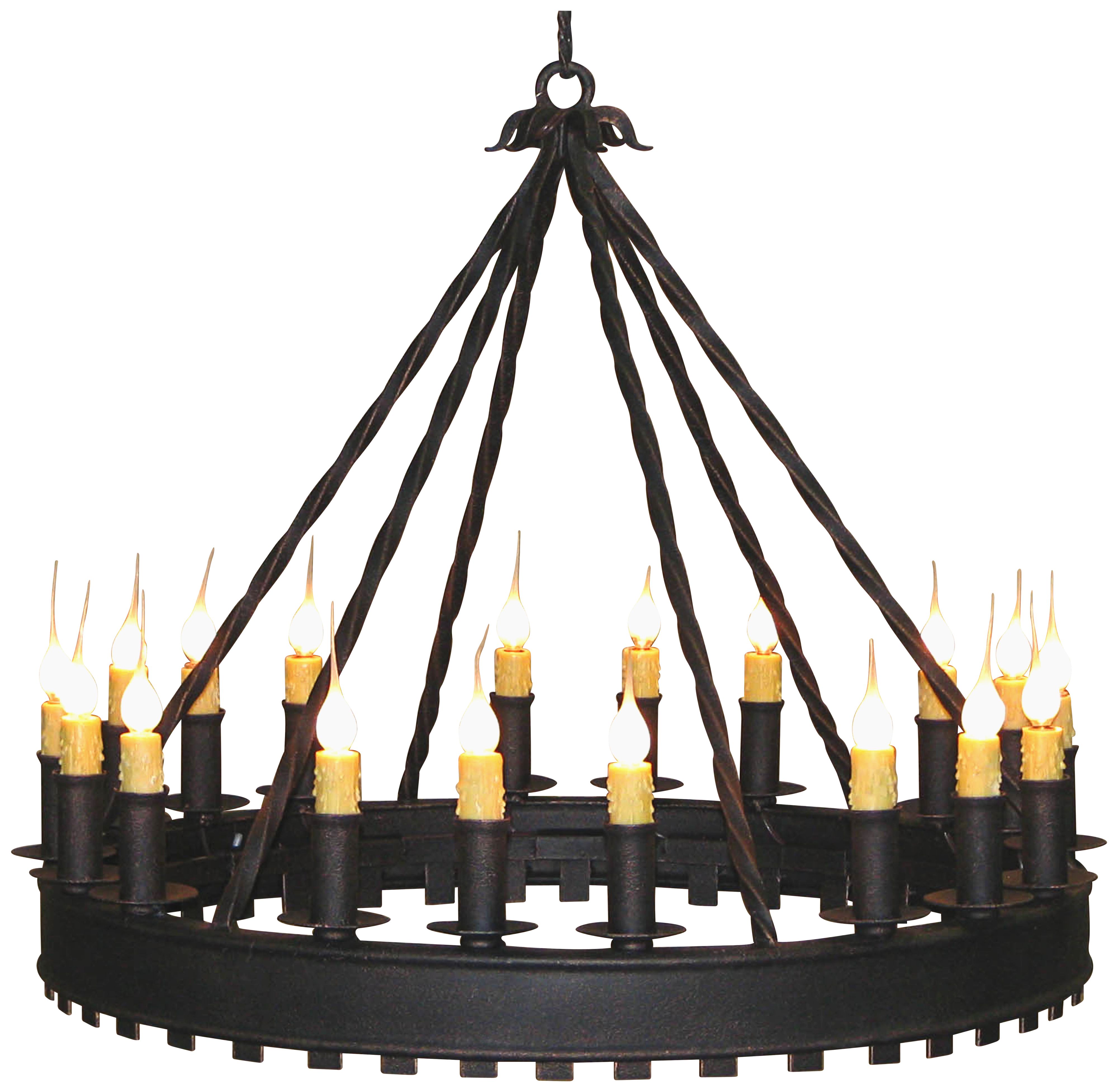 Laura Lee Princeton 18-Light Chandelier