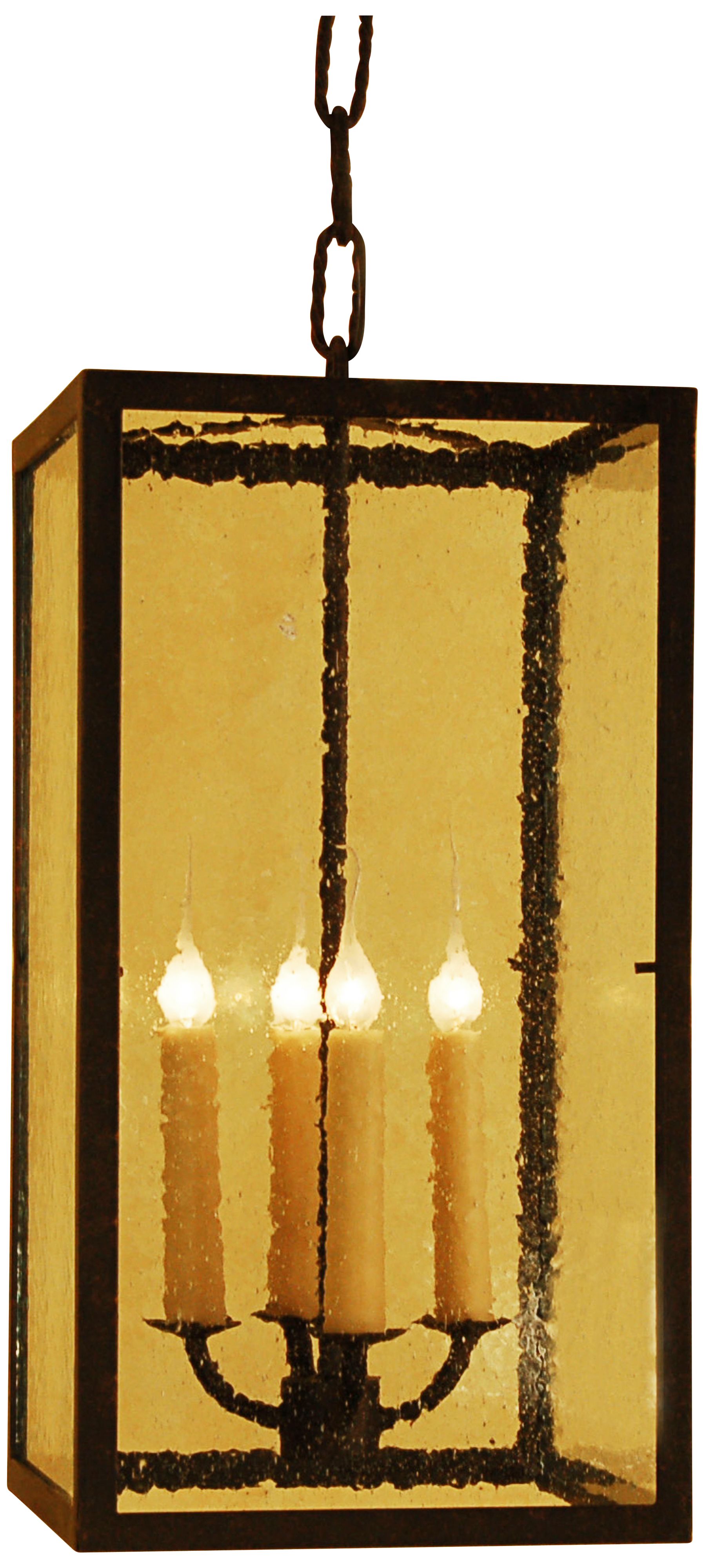 Laura Lee Monterey Lantern 4-Light Foyer Chandelier